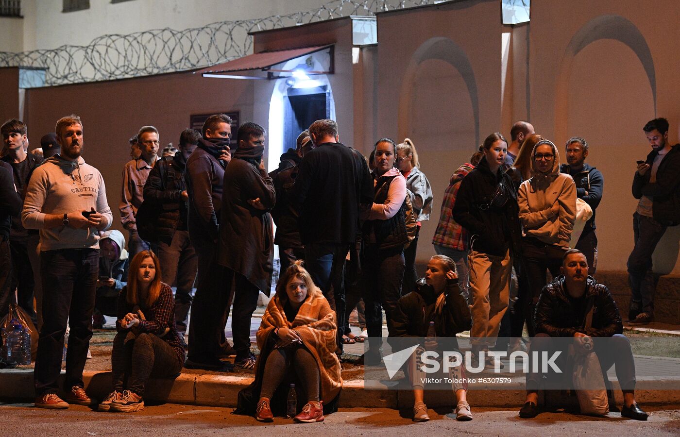 Belarus Presidential Election Protest Detained