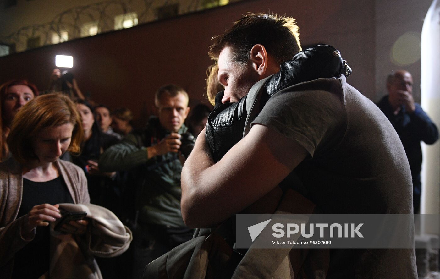 Belarus Presidential Election Protest Detained