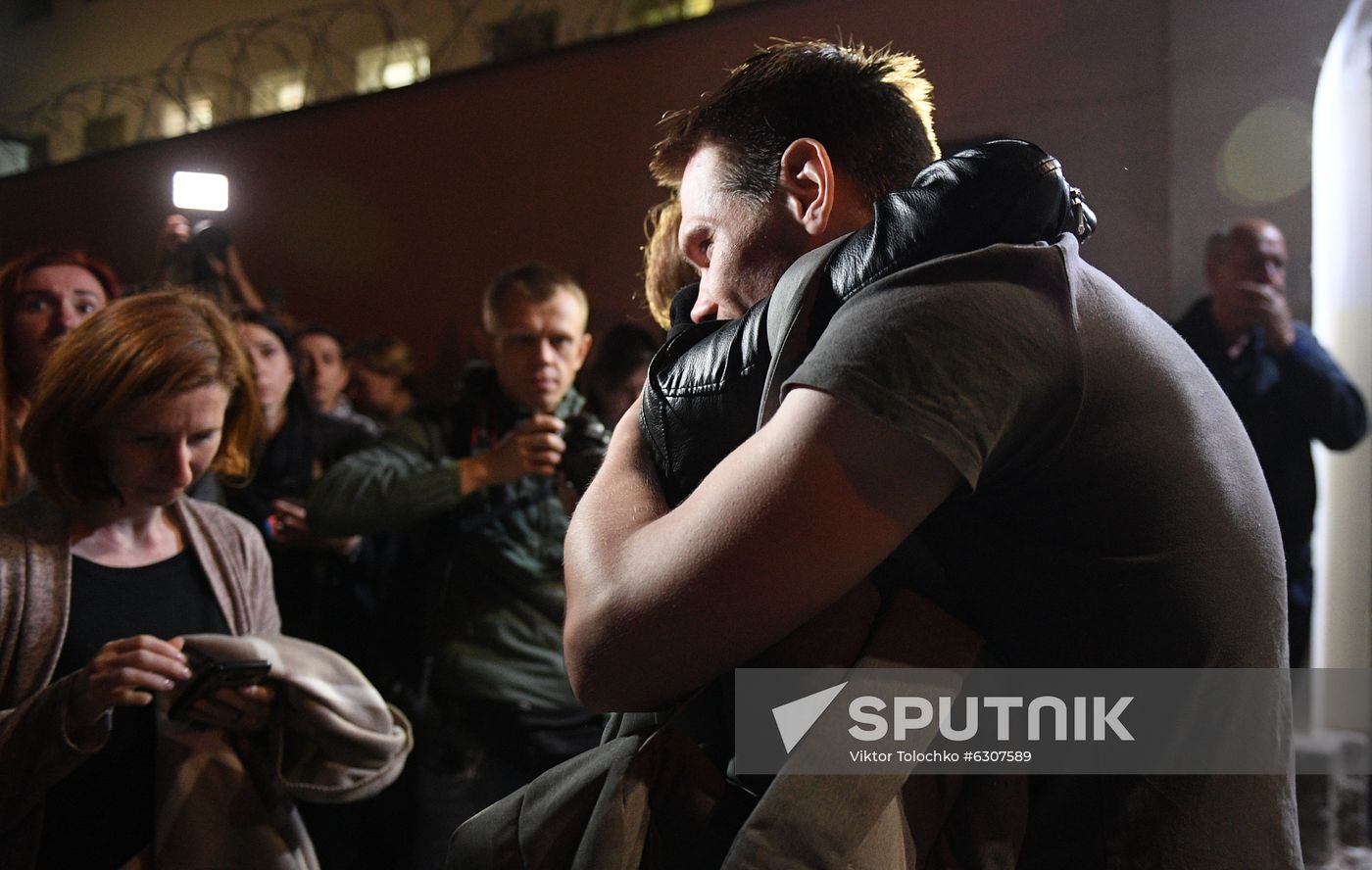Belarus Presidential Election Protest Detained