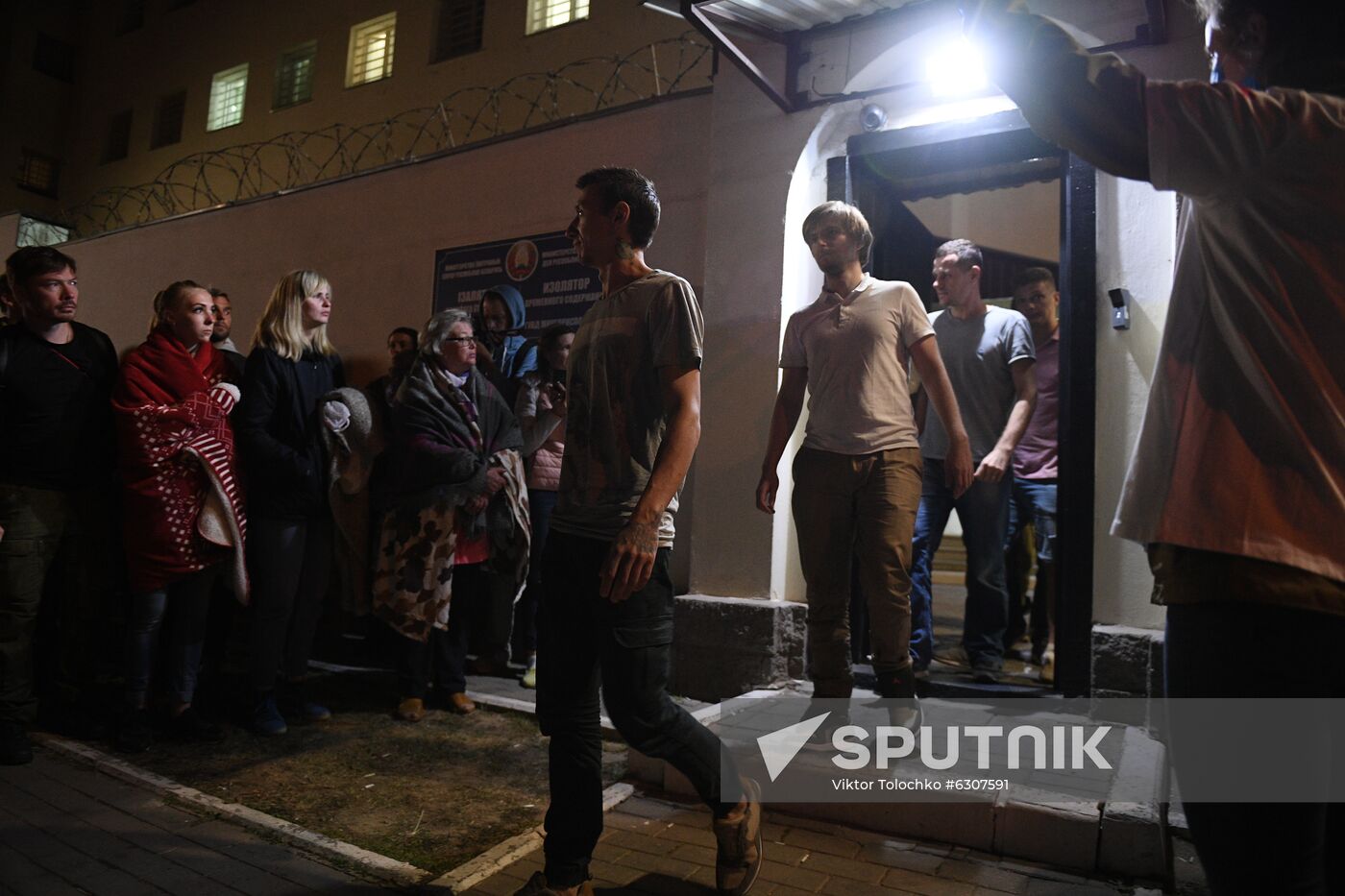 Belarus Presidential Election Protest Detained