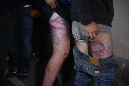 Belarus Presidential Election Protest Detained