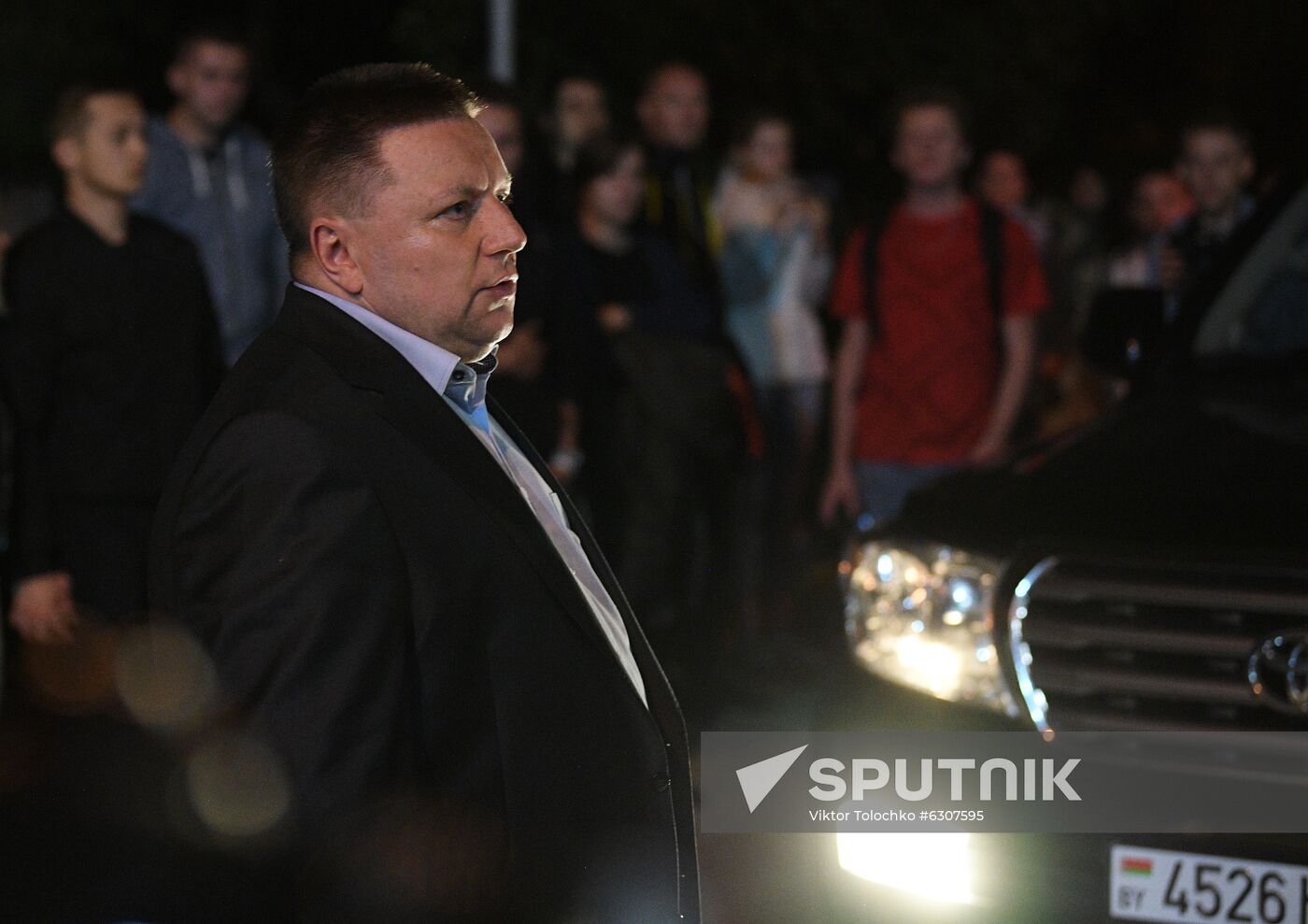 Belarus Presidential Election Protest Detained