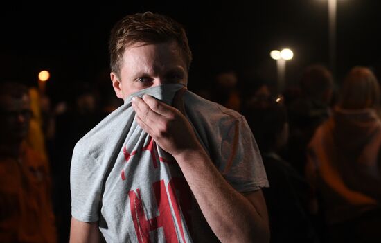 Belarus Presidential Election Protest Detained