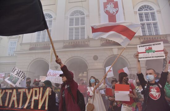 Ukraine Belarus Presidential Election Protest