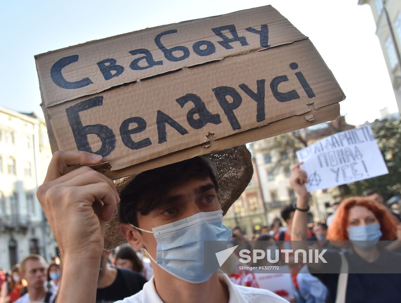 Ukraine Belarus Presidential Election Protest