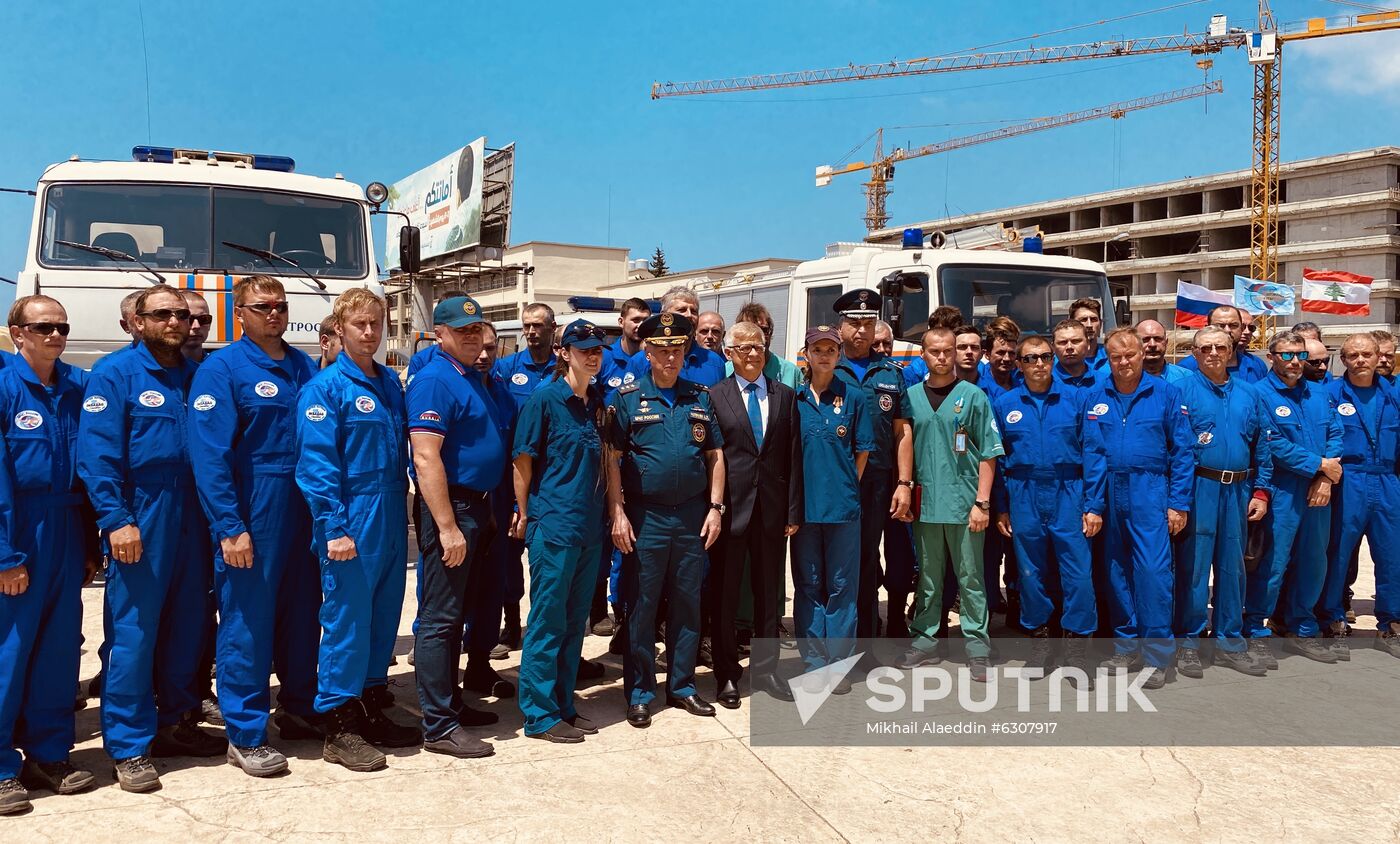 Lebanon Explosion Aftermath