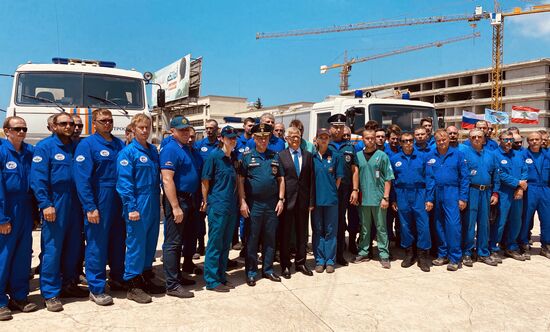 Lebanon Explosion Aftermath