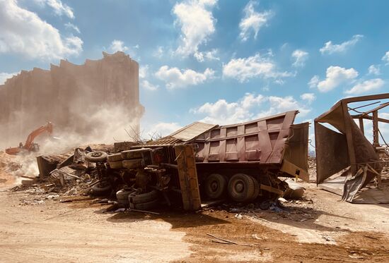 Lebanon Explosion Aftermath