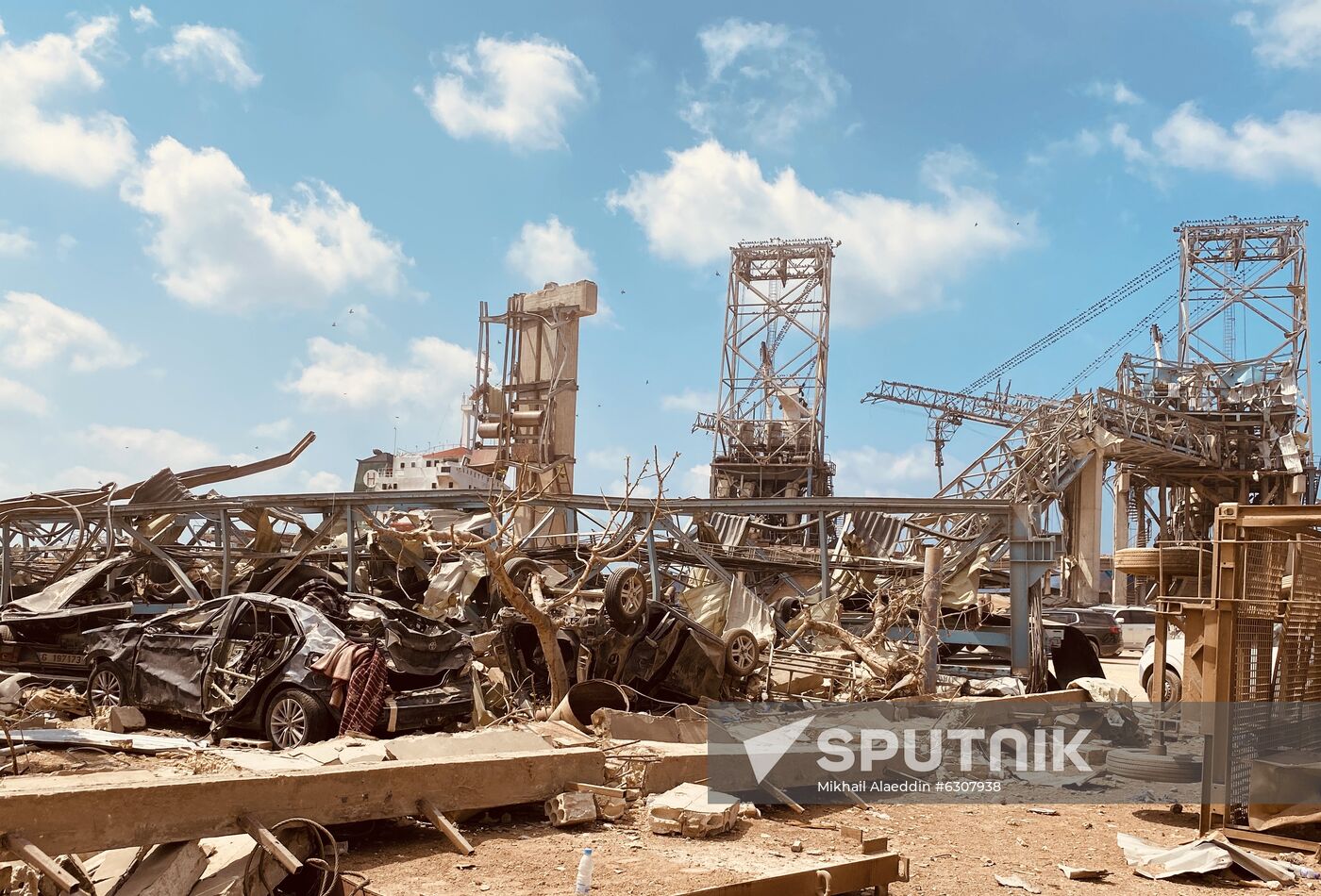 Lebanon Explosion Aftermath