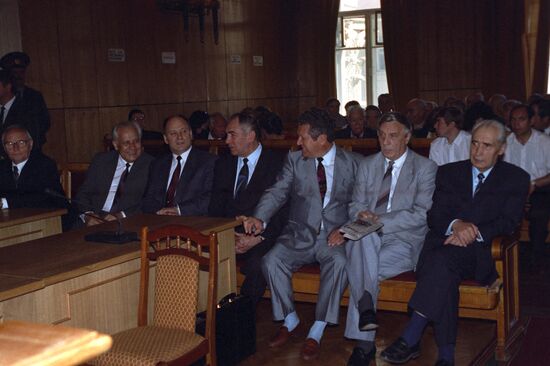 Russian Supreme Court hears case of State Committee on the State Emergency (GKChP)