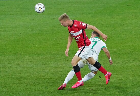 Russia Soccer Premier-League Spartak - Akhmat