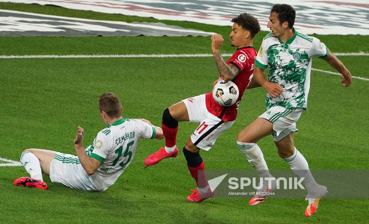 Russia Soccer Premier-League Spartak - Akhmat