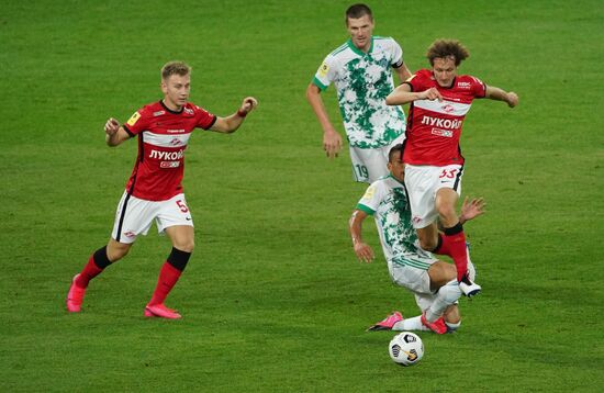 Russia Soccer Premier-League Spartak - Akhmat