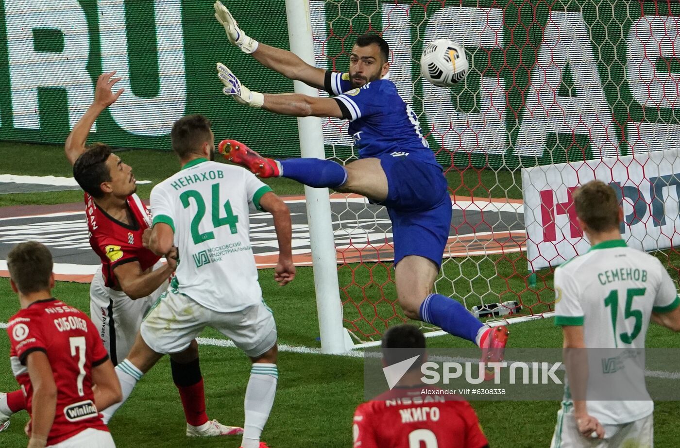 Russia Soccer Premier-League Spartak - Akhmat