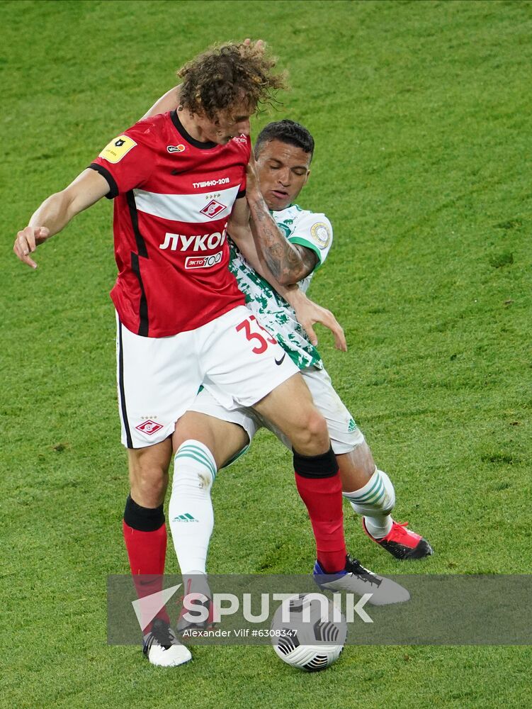 Russia Soccer Premier-League Spartak - Akhmat