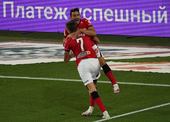 Russia Soccer Premier-League Spartak - Akhmat