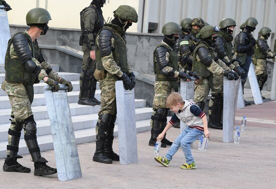 Russia Belarus Presidential Election Protest