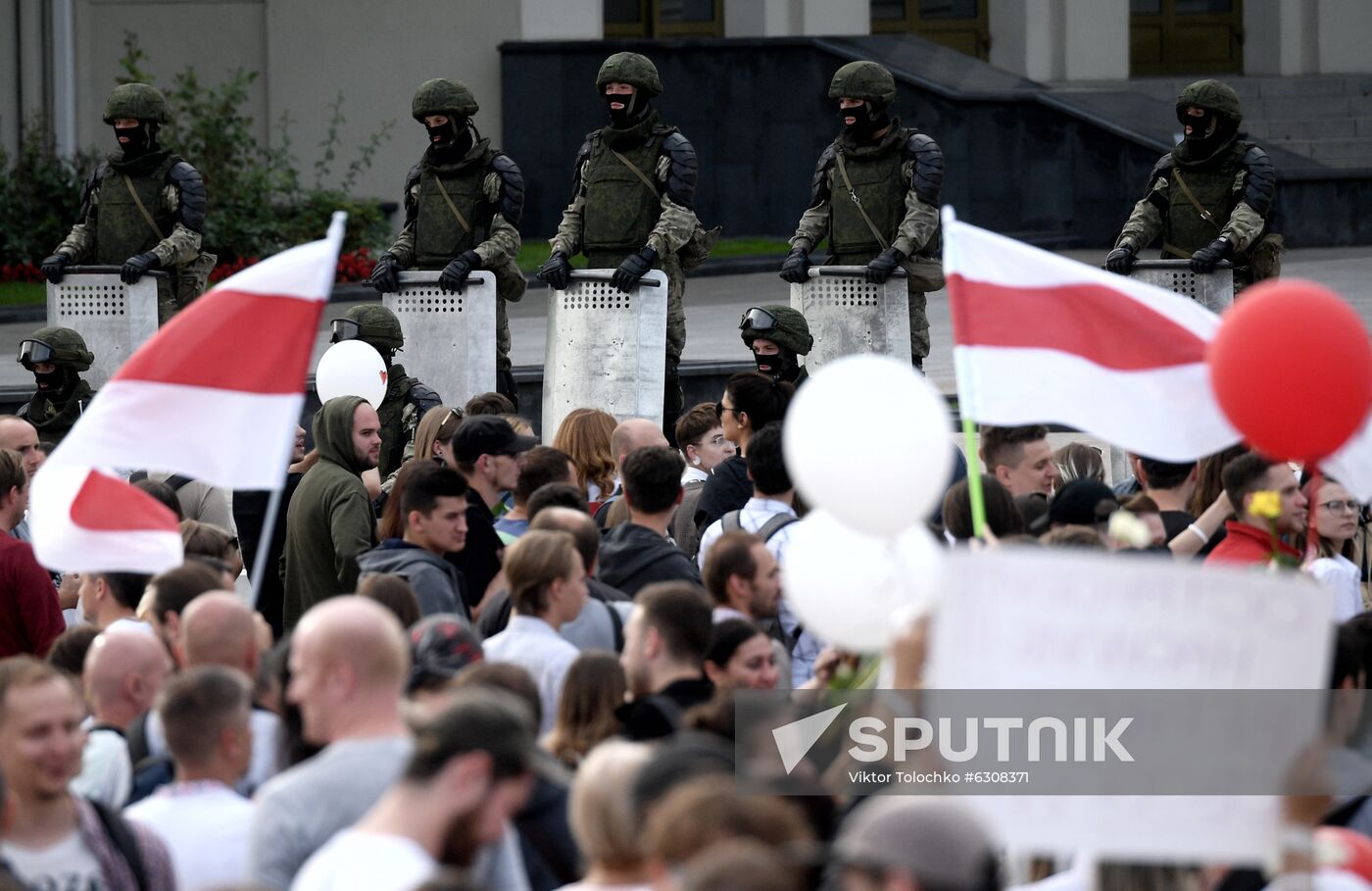 Russia Belarus Presidential Election Protest