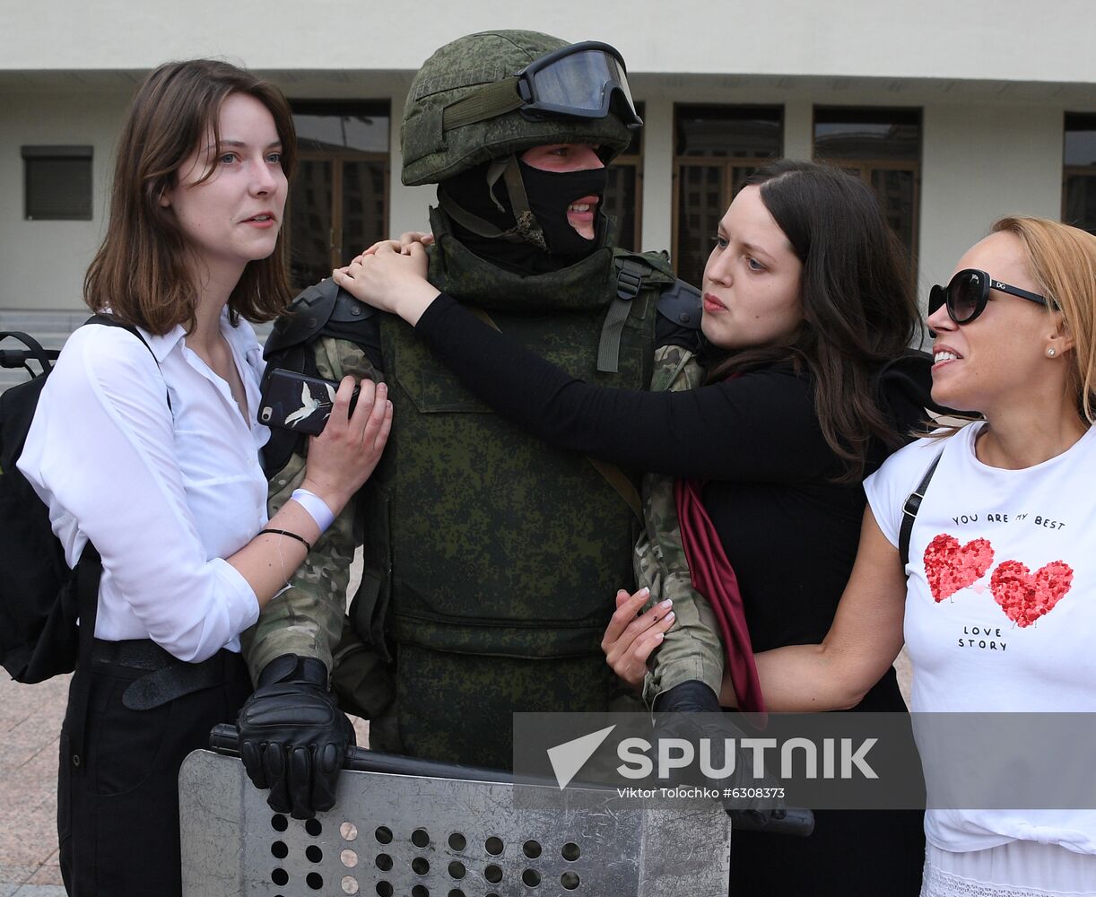 Belarus Presidential Election Peaceful Rallies