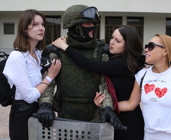 Belarus Presidential Election Peaceful Rallies