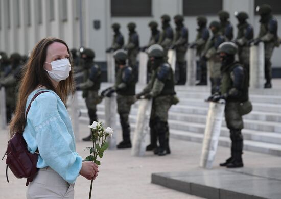 Belarus Presidential Election Peaceful Rallies