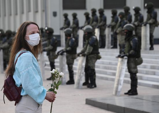 Belarus Presidential Election Peaceful Rallies