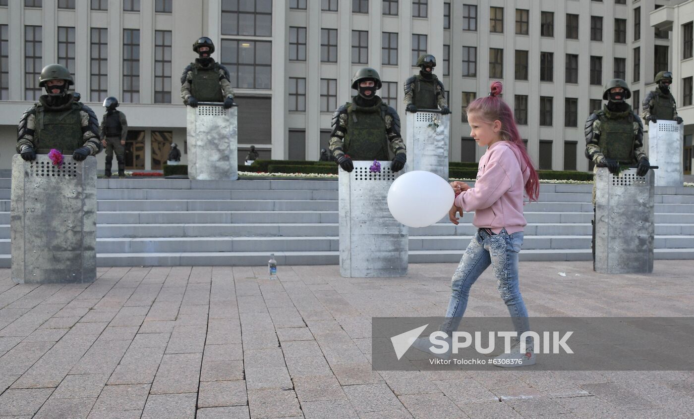 Belarus Presidential Election Peaceful Rallies