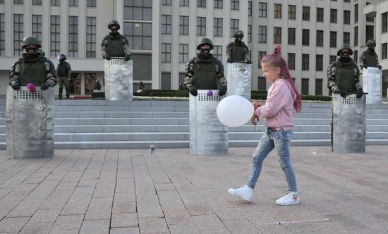 Belarus Presidential Election Peaceful Rallies
