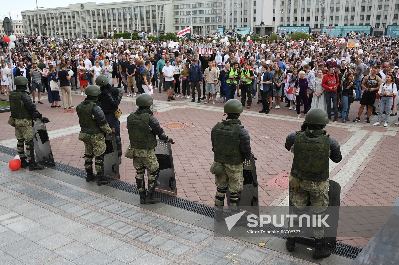 Belarus Presidential Election Peaceful Rallies