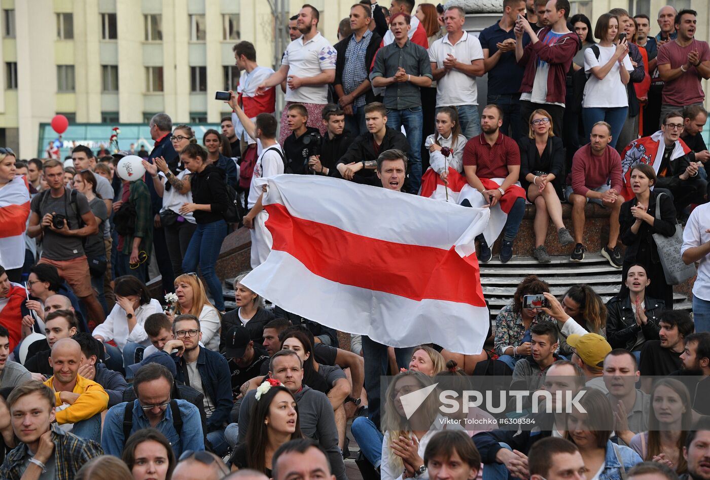 Belarus Presidential Election Peaceful Rallies