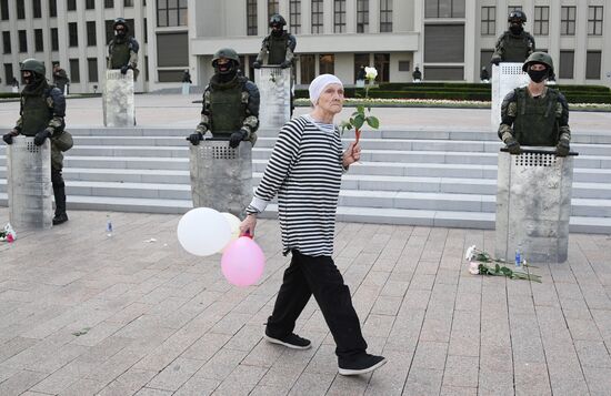 Belarus Presidential Election Peaceful Rallies