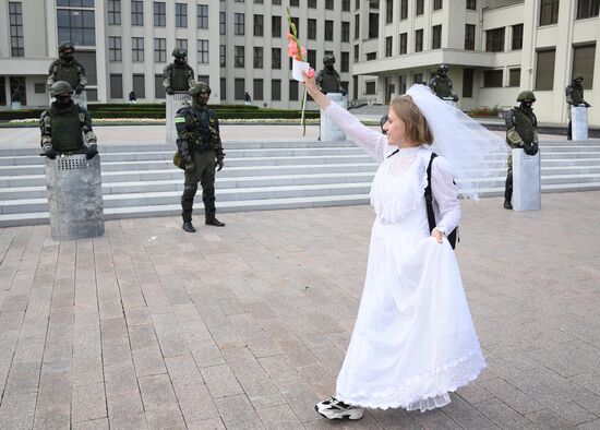 Belarus Presidential Election Peaceful Rallies