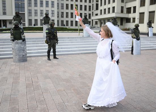 Belarus Presidential Election Peaceful Rallies
