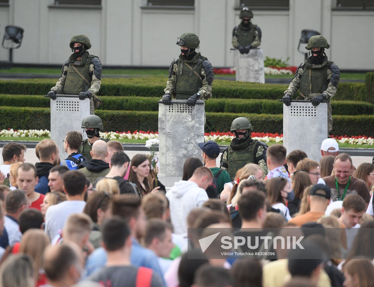 Belarus Presidential Election Peaceful Rallies