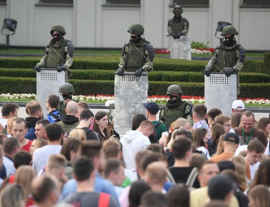 Belarus Presidential Election Peaceful Rallies