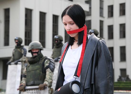 Belarus Presidential Election Peaceful Rallies