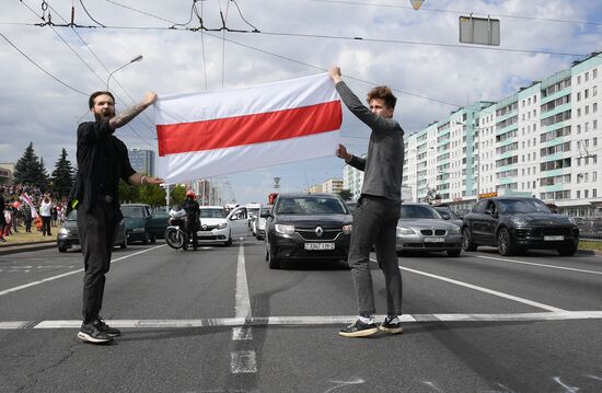 Belarus Presidential Election Protest
