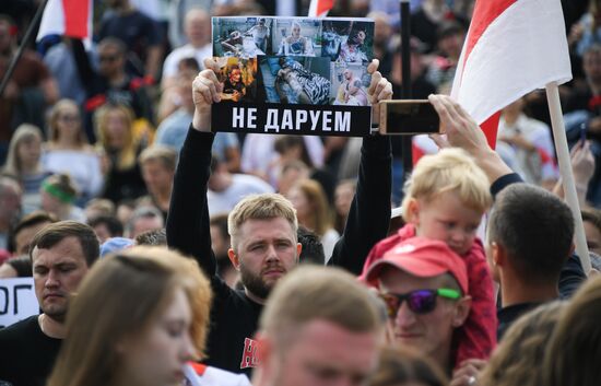 Belarus Presidential Election Protest