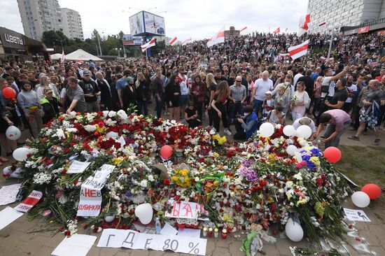 Belarus Presidential Election Protest