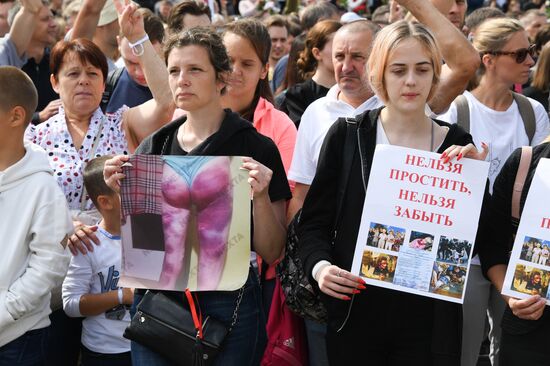 Belarus Presidential Election Protest