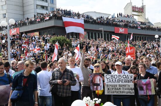 Belarus Presidential Election Protest