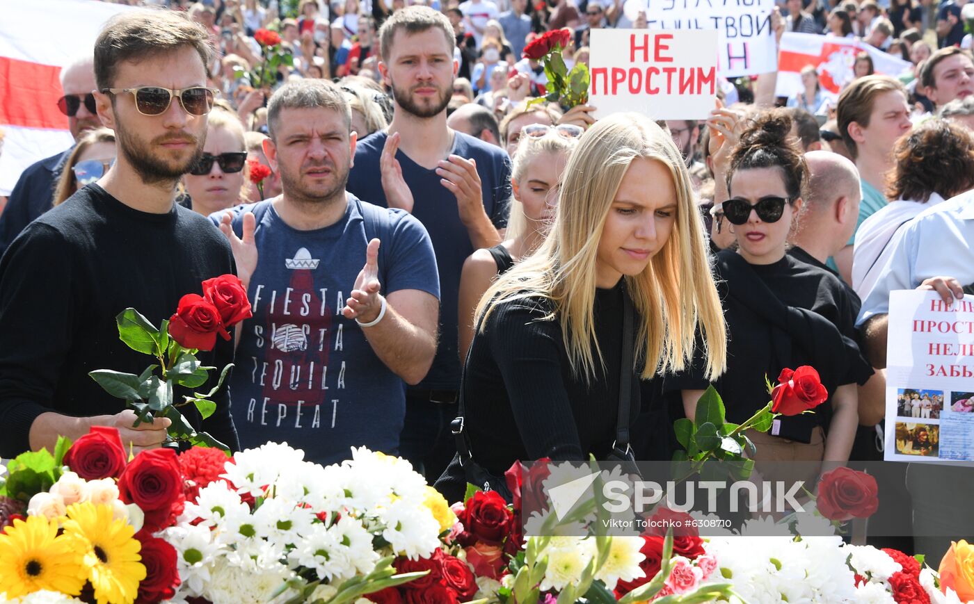 Belarus Presidential Election Protest