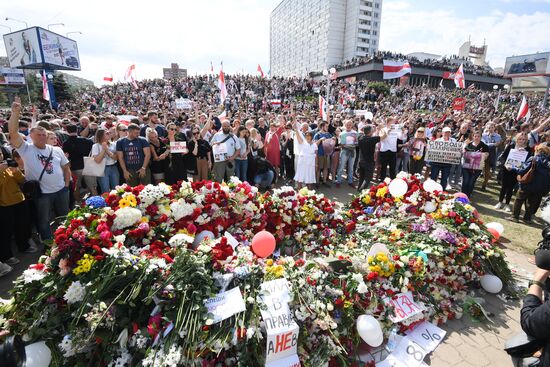 Belarus Presidential Election Protest