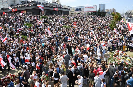 Belarus Presidential Election Protest