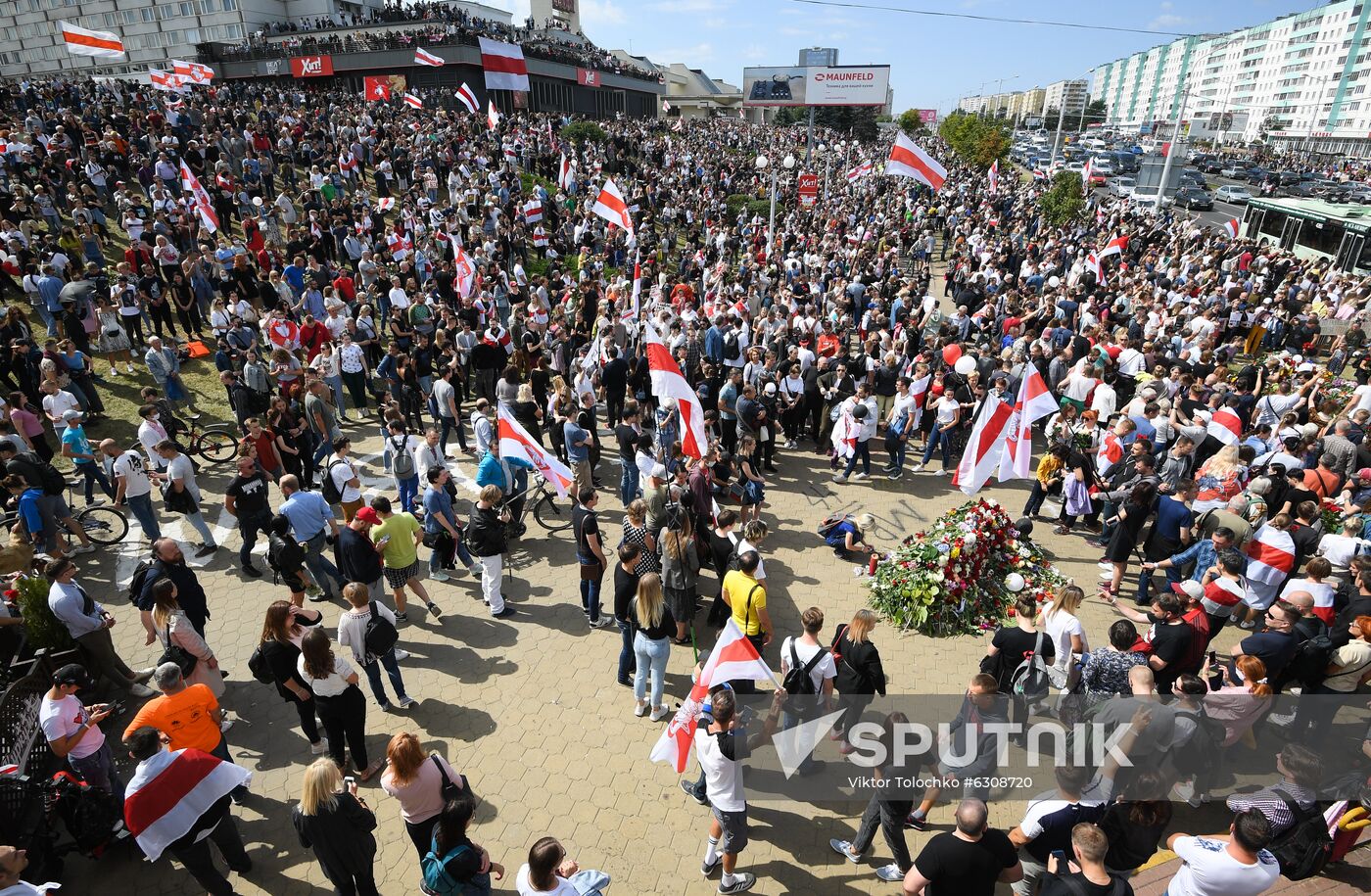 Belarus Presidential Election Protest