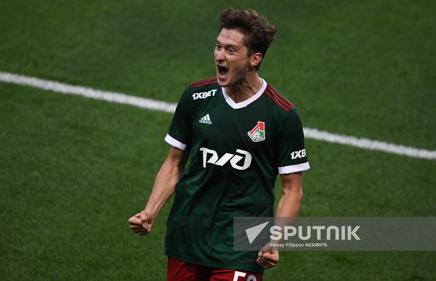 Russia Soccer Premier-League Lokomotiv - Krasnodar