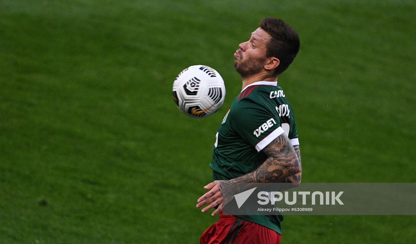 Russia Soccer Premier-League Lokomotiv - Krasnodar