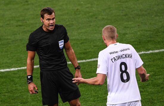 Russia Soccer Premier-League Lokomotiv - Krasnodar