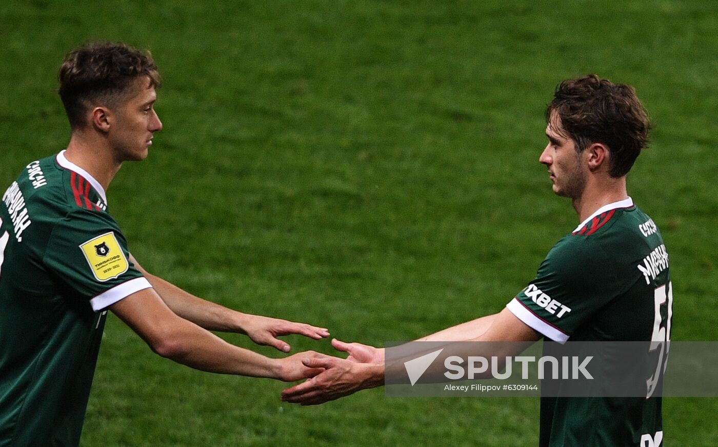 Russia Soccer Premier-League Lokomotiv - Krasnodar