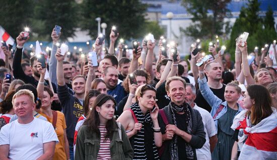 Belarus Presidential Election Protest